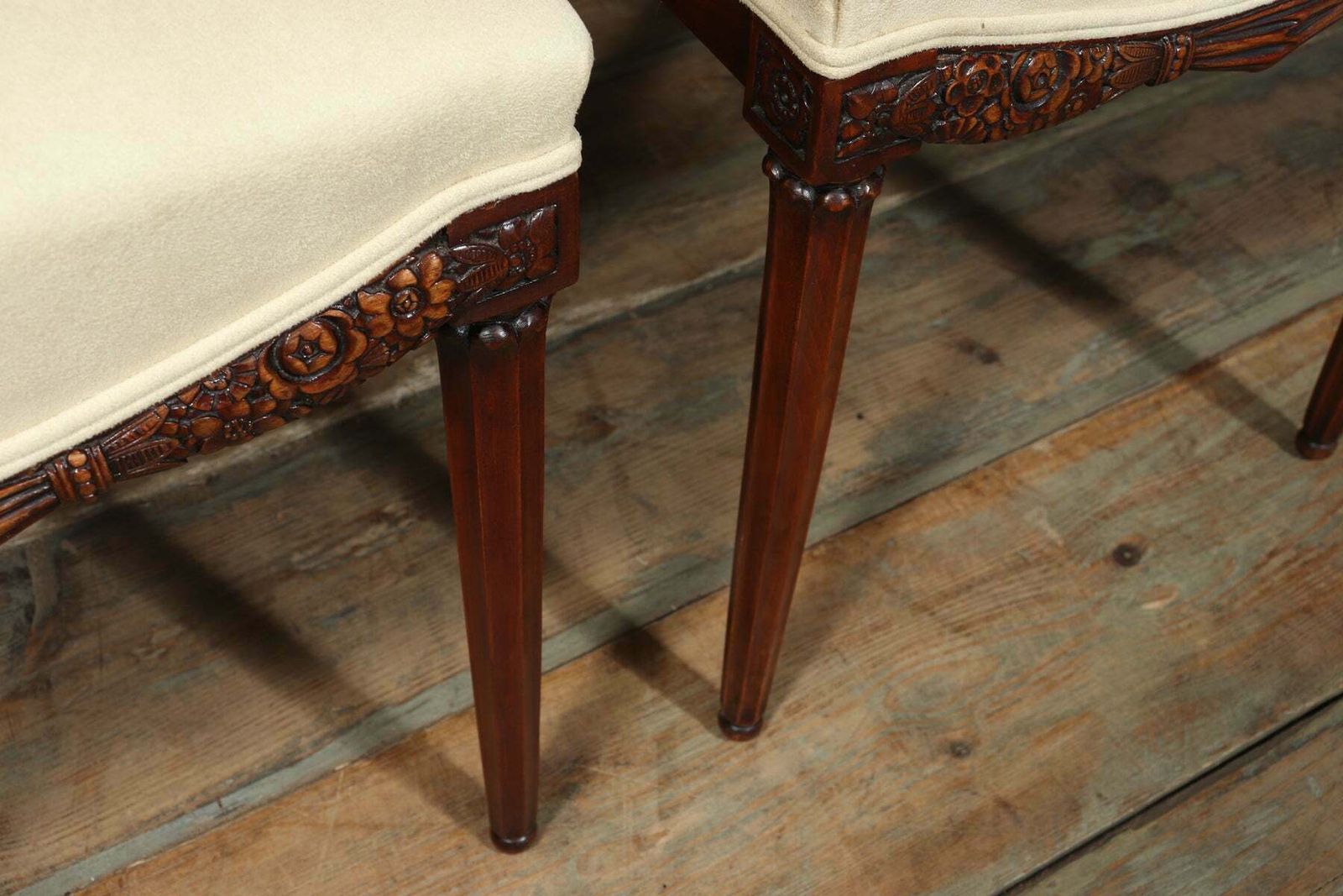 Pair Of French Art Deco Side Chairs By Paul Follot photo 1250.0