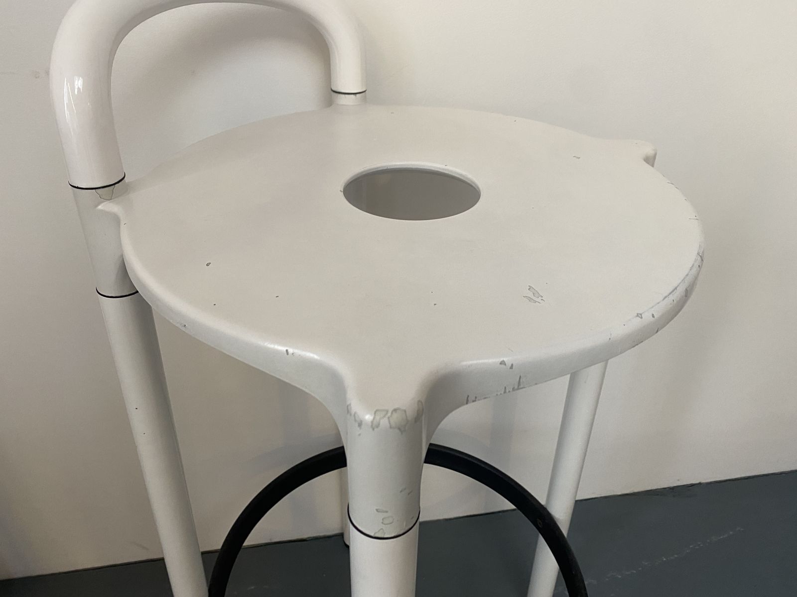 1970's Polo Bar Stool By Anna Castelli Ferrieri For Kartell photo vinterior