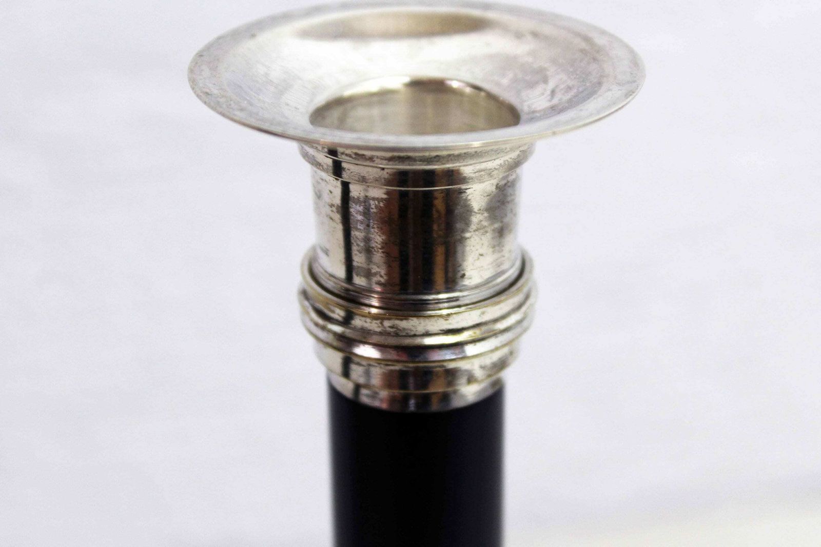 photo furniture Pair Of Lucite And Silver Metal Candlesticks By Estrid Ericson Produced By Svenskt Tenn Stockholm, 1960