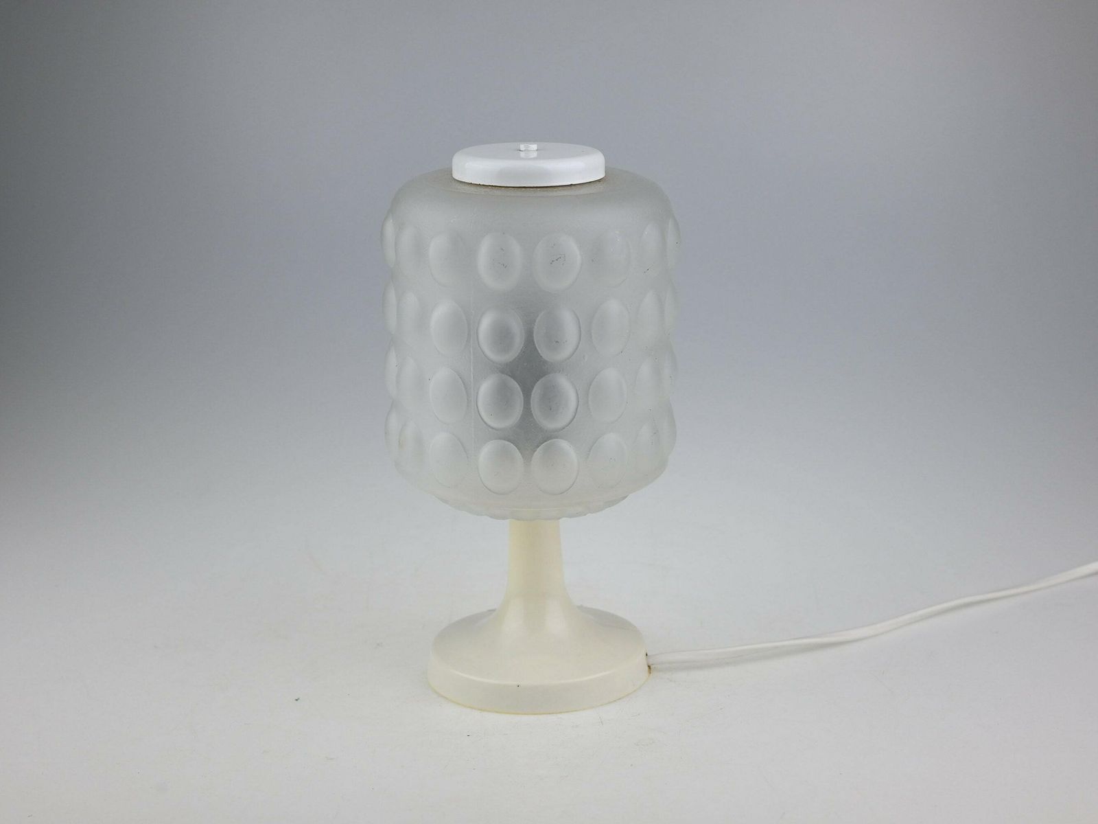 Vintage White Bedside Lamp, Mid Century Desk Lamp, Desk Lamp, Table Lamp, Vintage Lamp, Bedside Lamp, Mid Century Lamp, Table Light photo 98.0