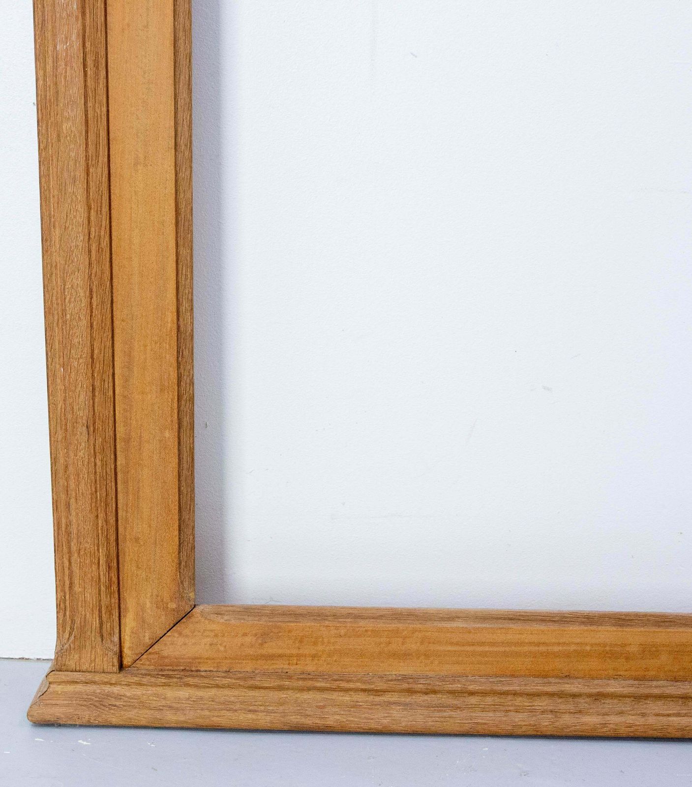 Large Art Nouveau Frame For Mantelpiece Mirror Or Picture Teak, Circa 1920 photo vinterior