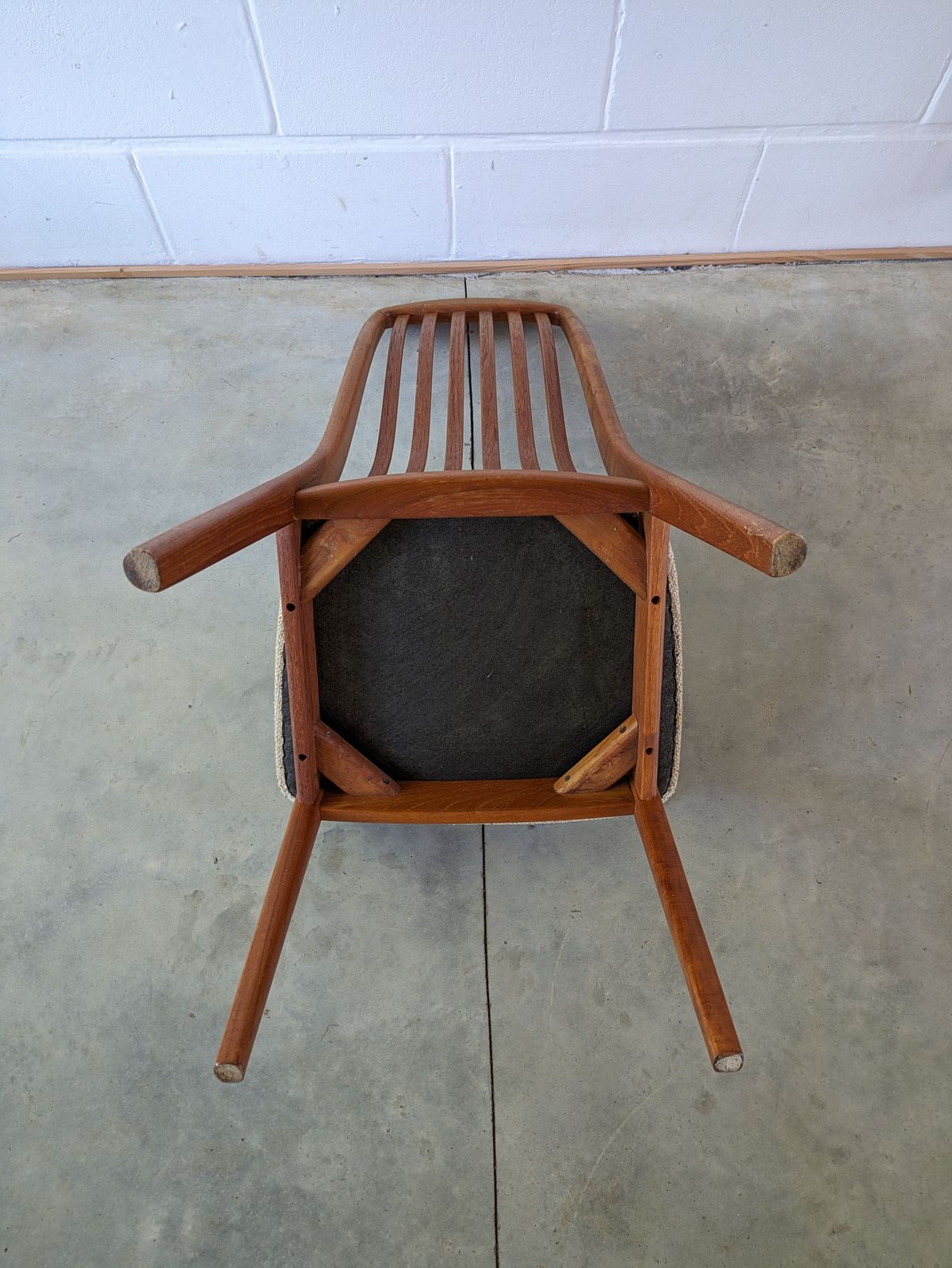 Teak Danish Dining Chairs By Preben Schou Set Of 6 High Back Mid Century Scandinavian Dining Chairs photo for sale