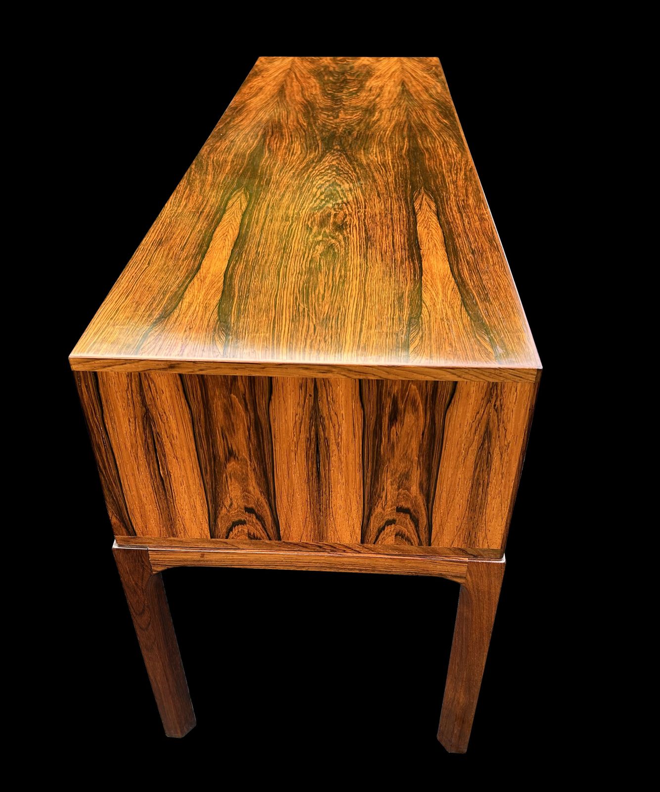 Model 394 Low Chest Of 4 Drawers By Kai Kristiansen For Aksel Kjersgaard In Santos Rosewood photo furniture