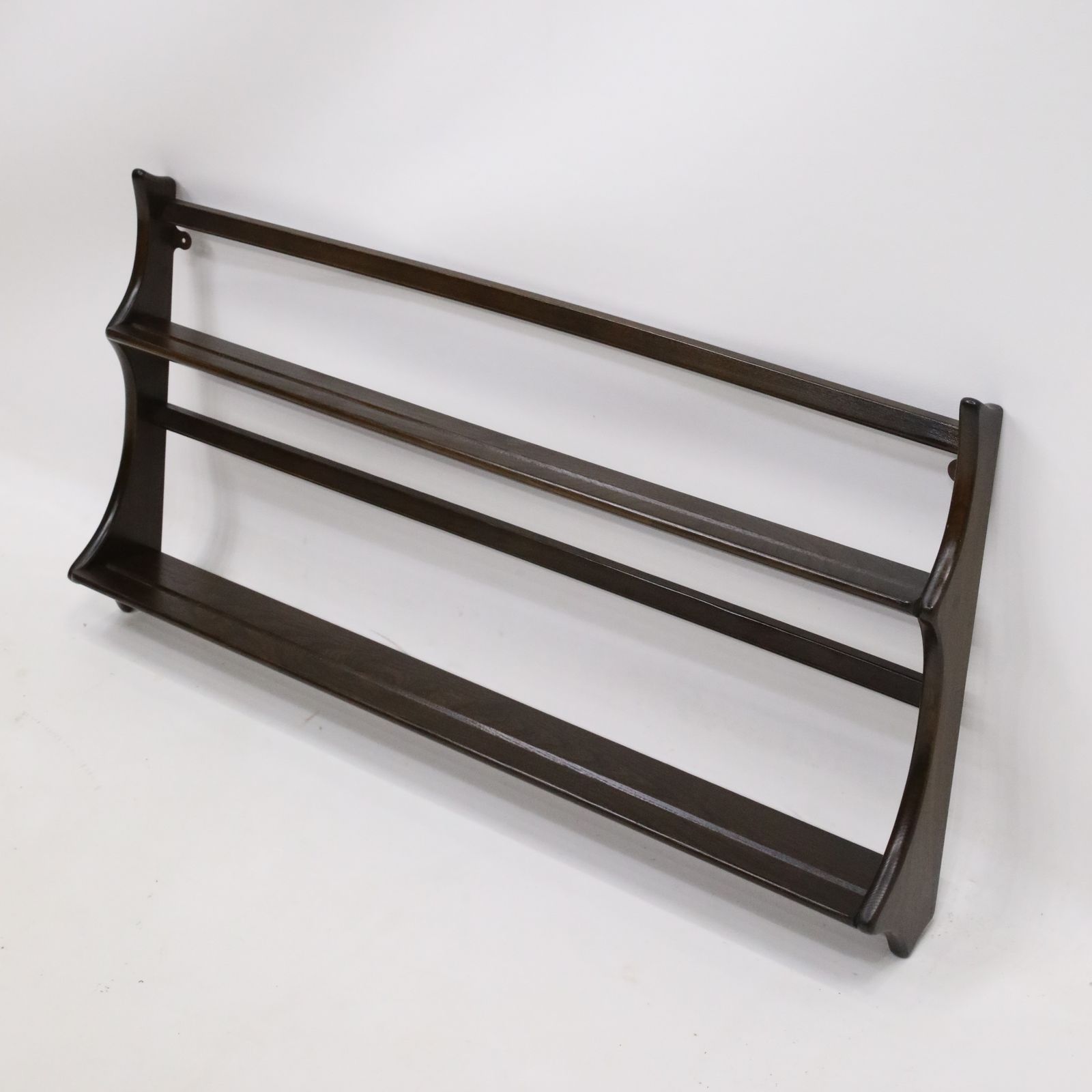 Ercol Windsor Plate Rack Model 268 Dark Finish Vgc Free Nationwide Delivery photo furniture