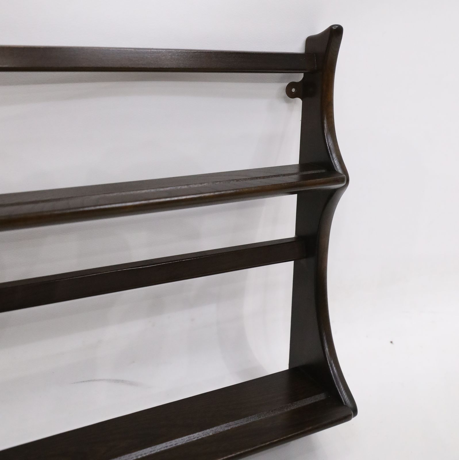 Ercol Windsor Plate Rack Model 268 Dark Finish Vgc Free Nationwide Delivery photo vintage