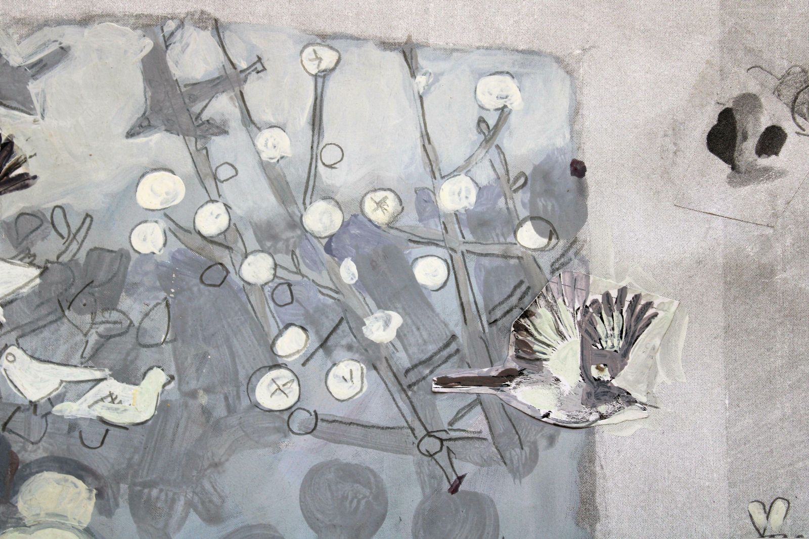 Victor Karnauh Nature Is Waking Up. Tempera On Paper, 27 X 33 Cm photo for sale