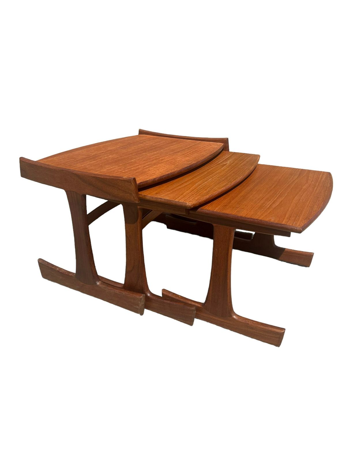 Mid Century Teak V Wilkins For Gplan Nest Table Coffee Tables photo for sale