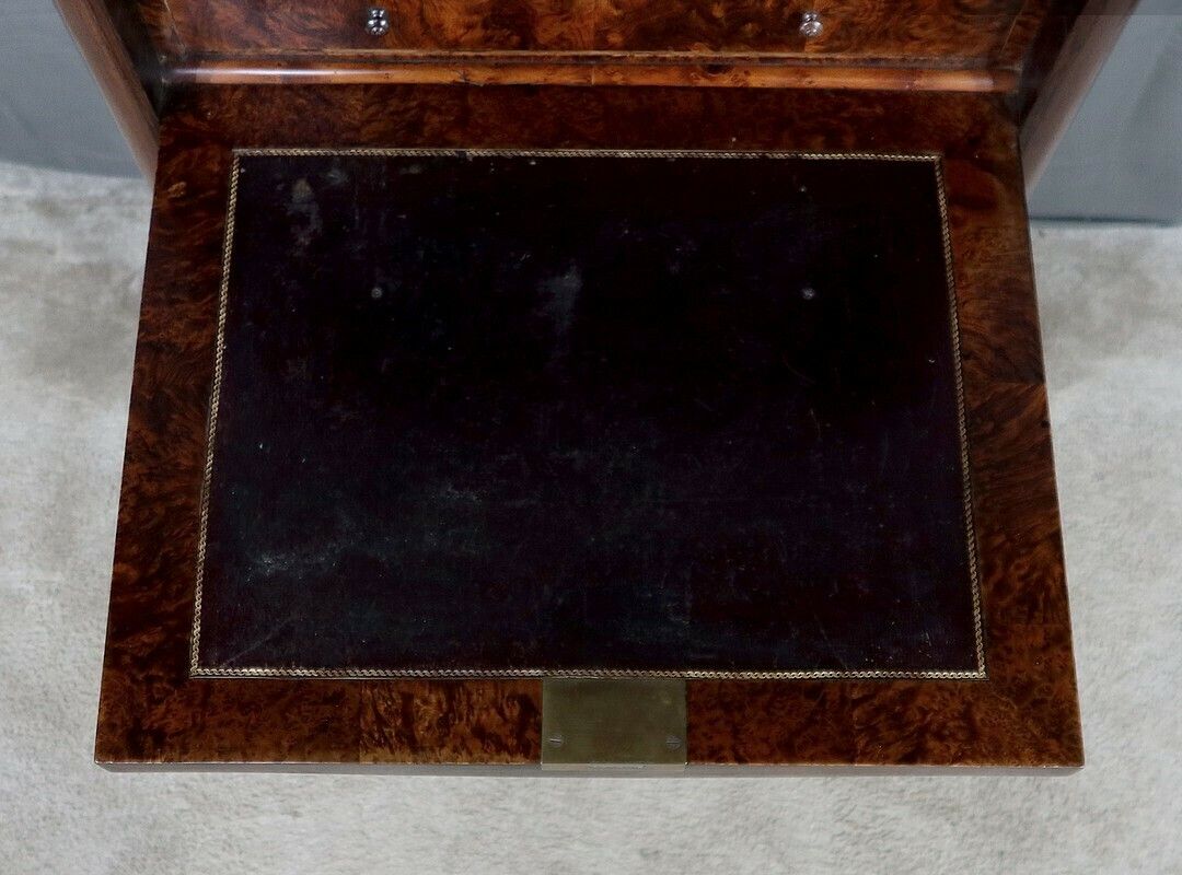 photo vintage Weekly Secretary In Rosewood, Napoleon III Period – Mid 19th Century
