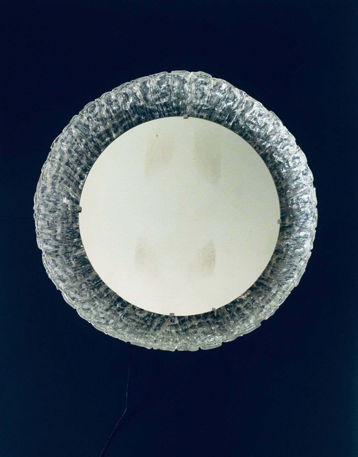 Vintage Design Lucite Wandspiegel Met Achtergrondverlichting Van Hillebrand, Duitsland, Jaren 1970 photo furniture