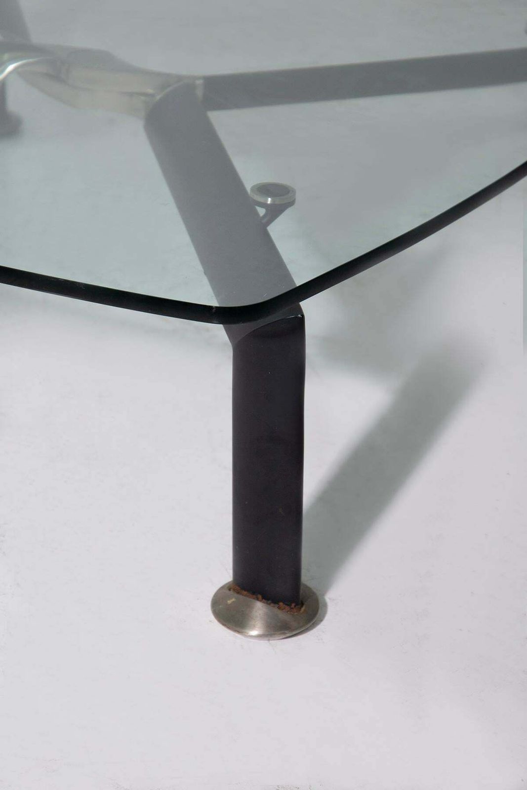 Rare Square Table In Steel And Glass By Osvaldo Borsani For Tecno photo buy