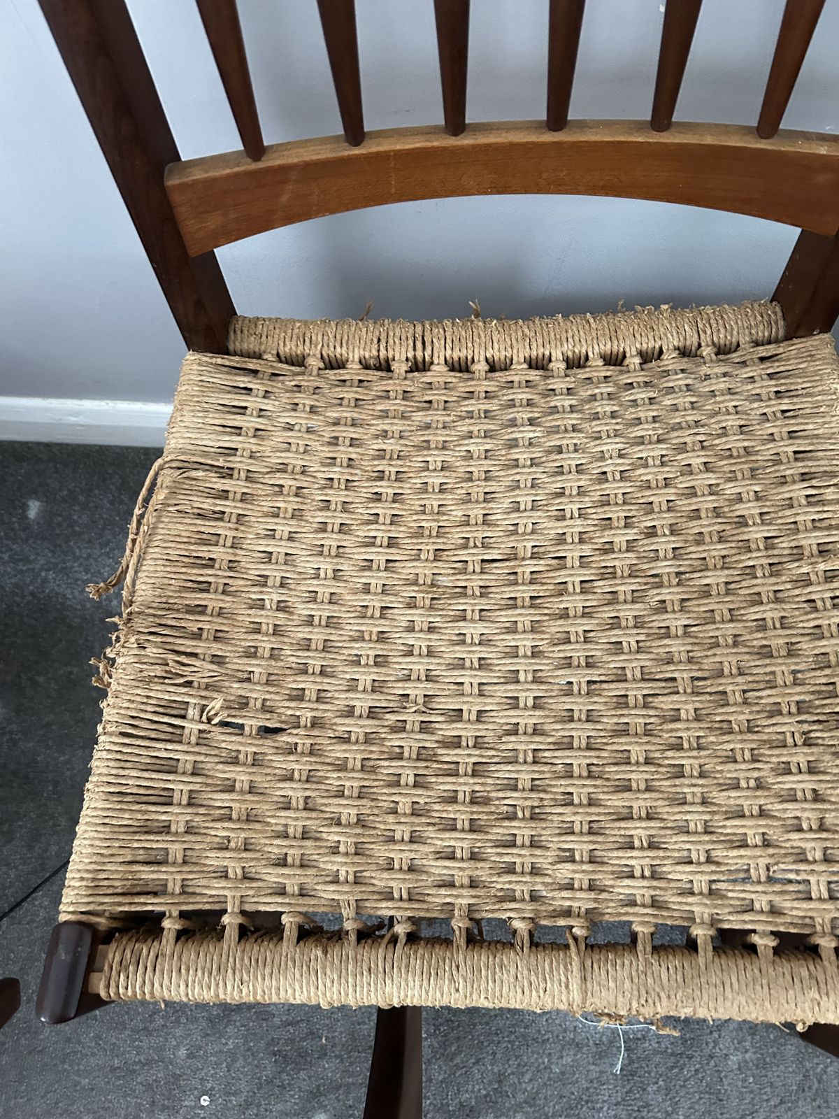photo furniture Midcentury Arne Hovmand Olsen For Mogens Kold 4 X Danish Dining Chairs