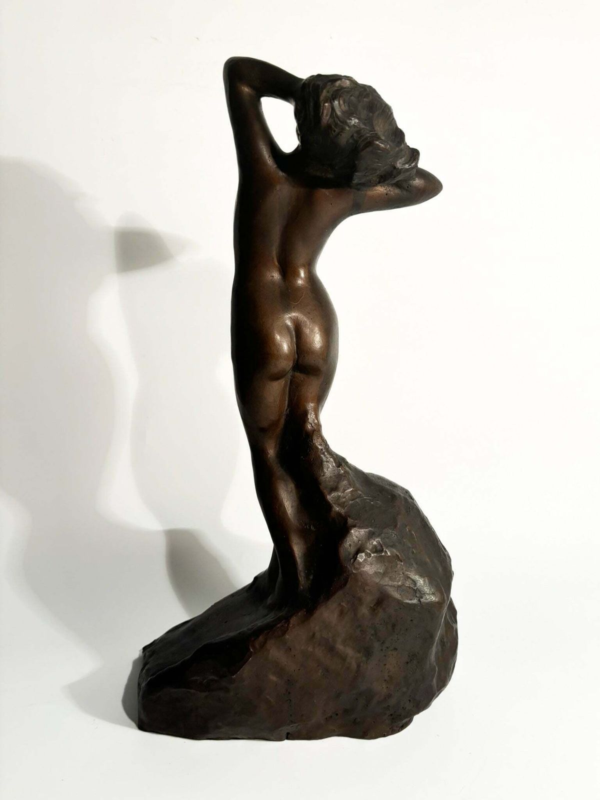 Female Nude Bronze Sculpture By Vincenzo Aurisicchio From 1800 photo vinterior