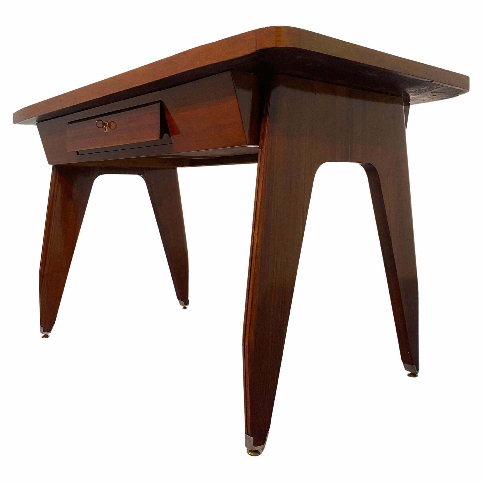 Italian Mid Century Sculptural Desk Designed By Vittorio Dassi In 1950s