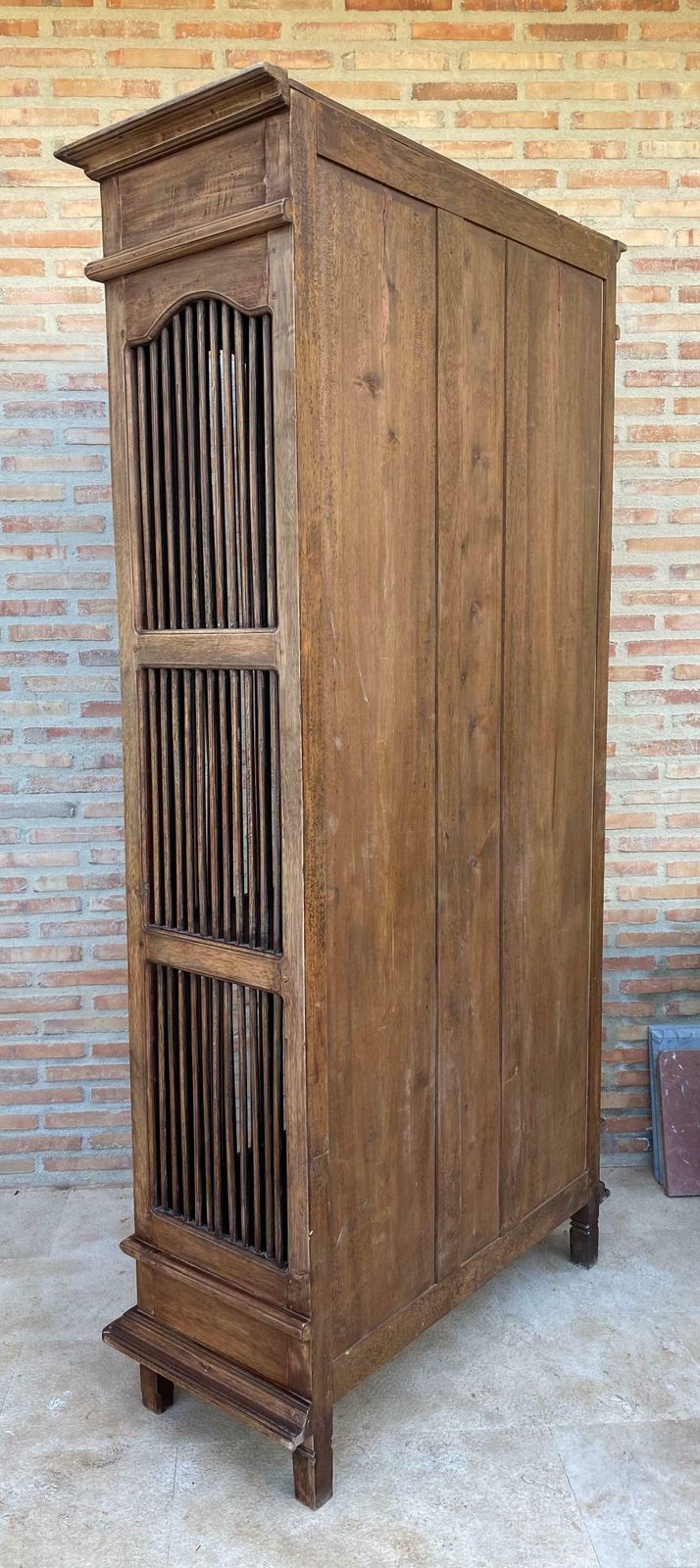 photo buy 18th Century Cupboard Or Cabinet, Wine Rack, Pine, French, Restored