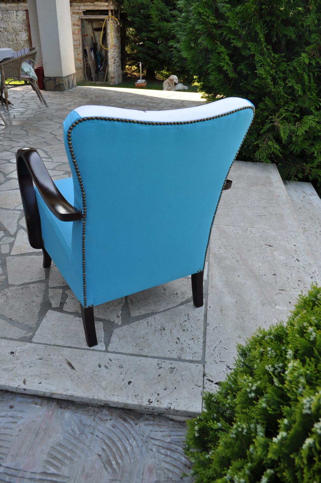 Art Deco Paris Armchair, Circa 1920s photo vintage