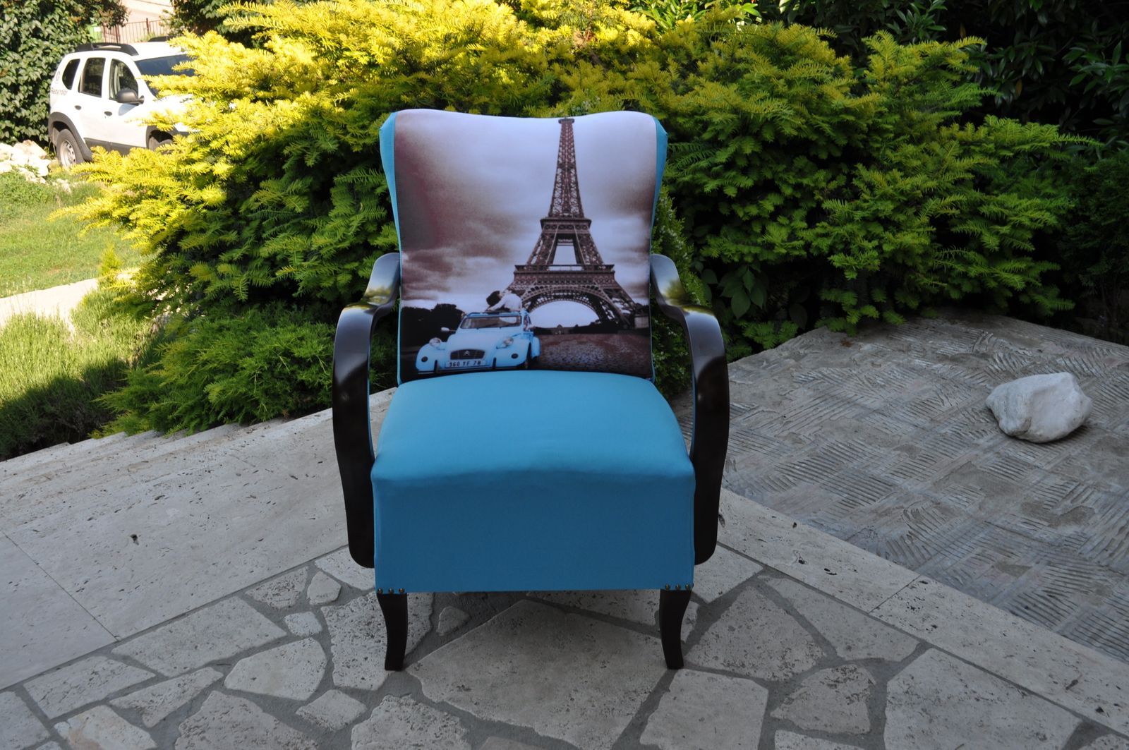 1143.0 Art Deco Paris Armchair, Circa 1920s photo
