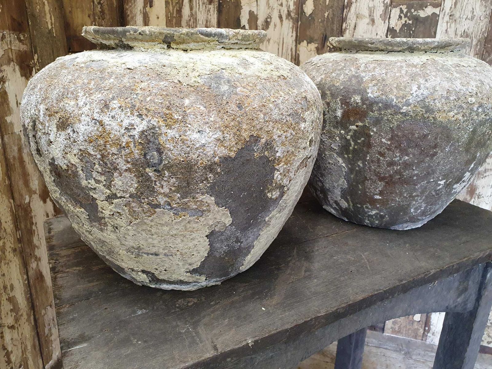 Antique Italian Mineral Glaze Pot photo 345.0