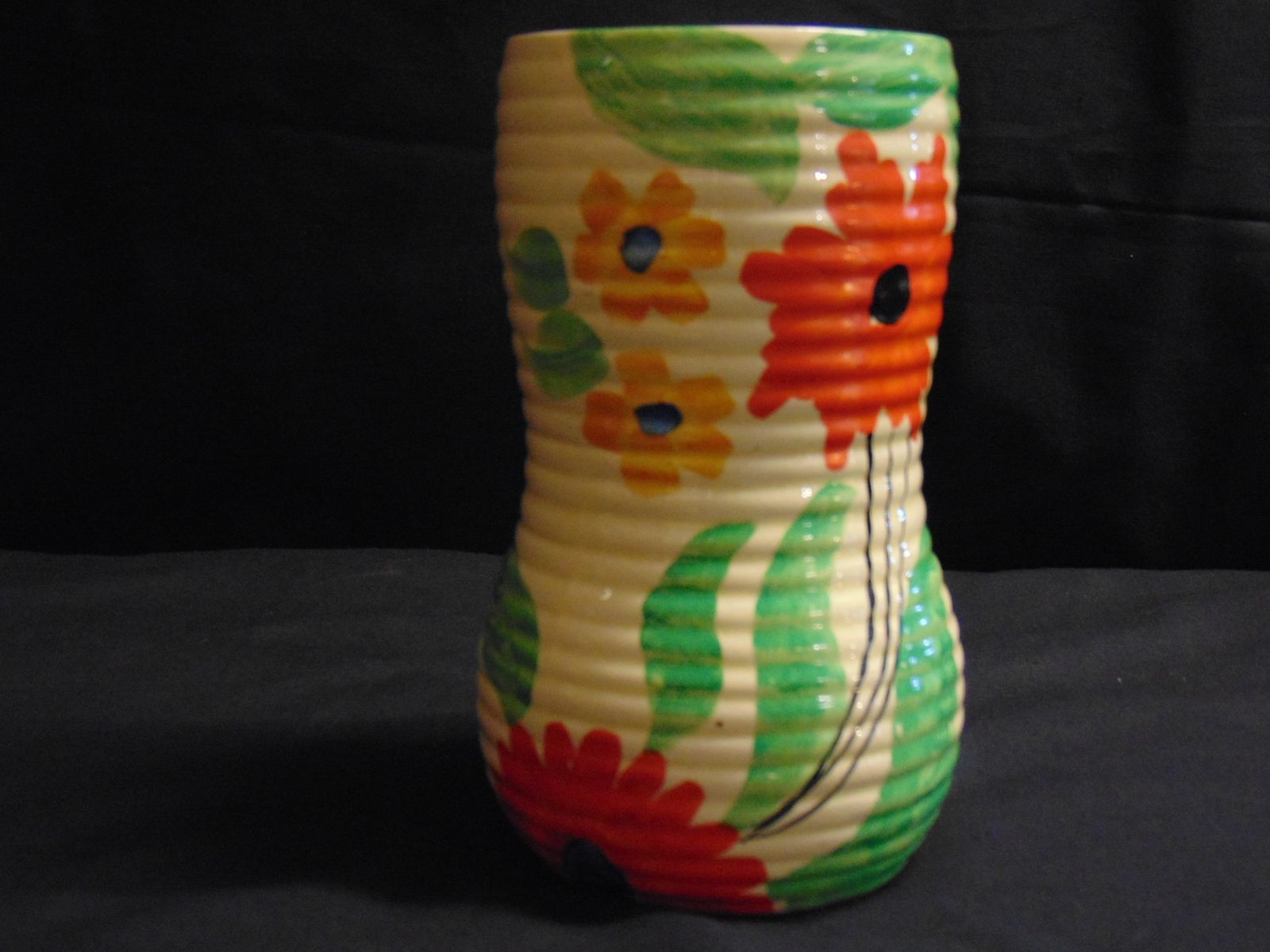 Art Deco Wade Heath Hand Painted Vase photo 95.0