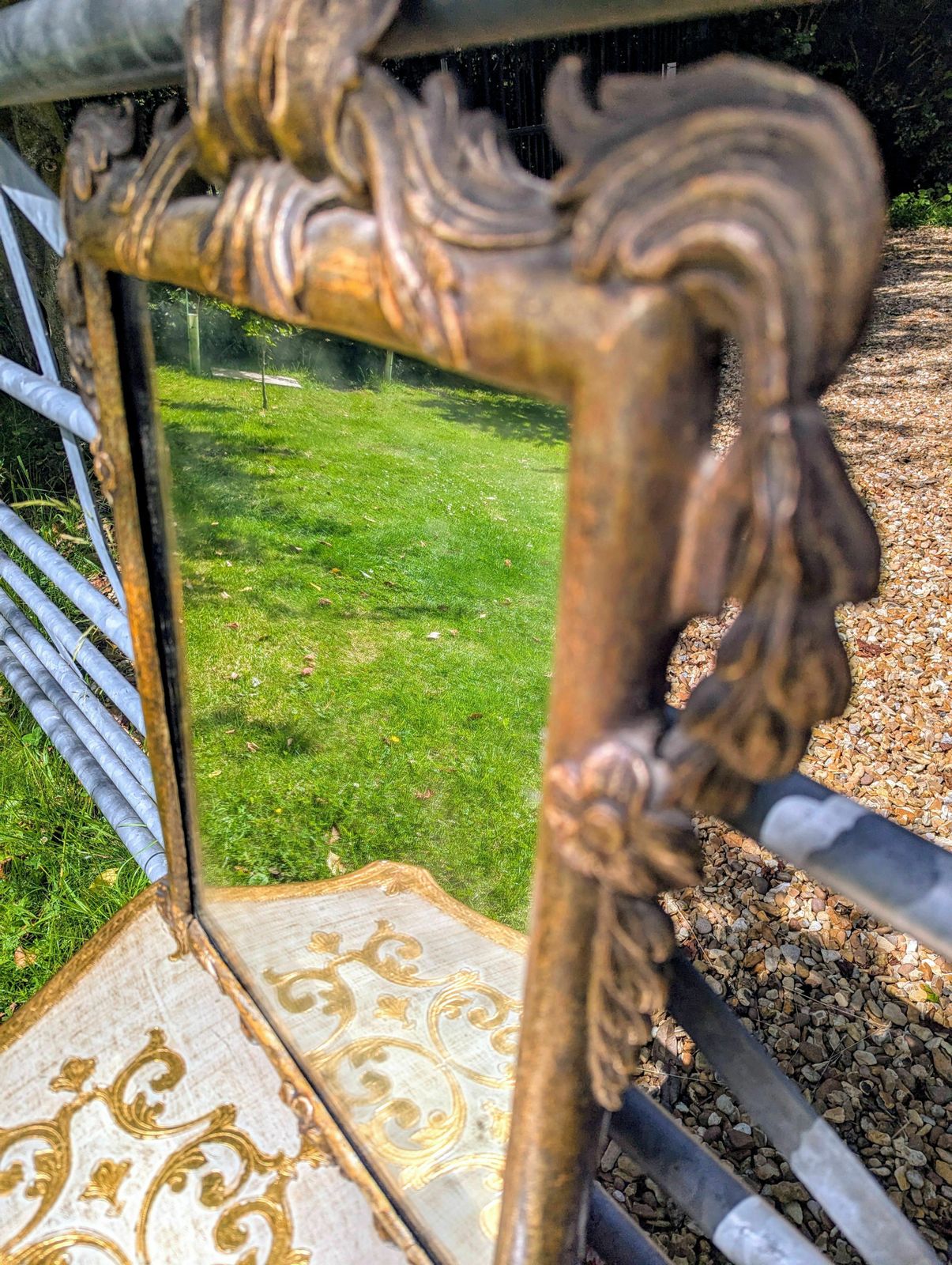 Quality Classic Baroque 18th Century Carved Gilt Mirror 0190. photo buy