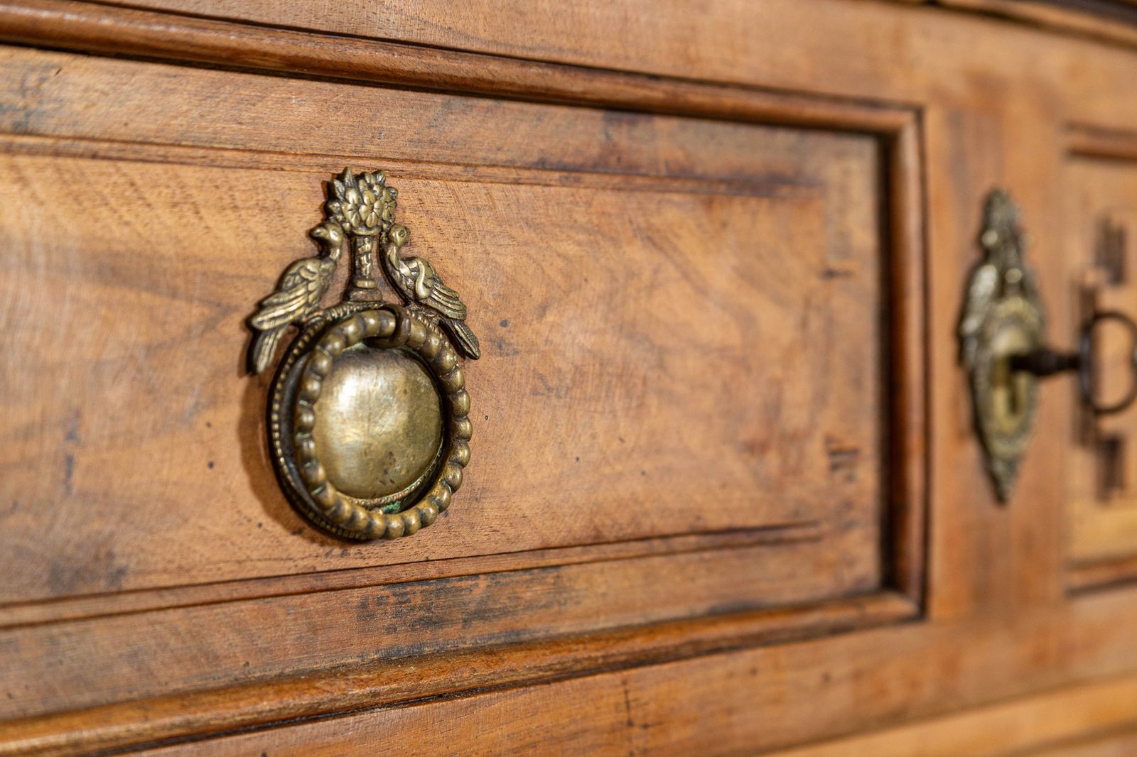 photo buy Large 18thc French Fruitwood Commode