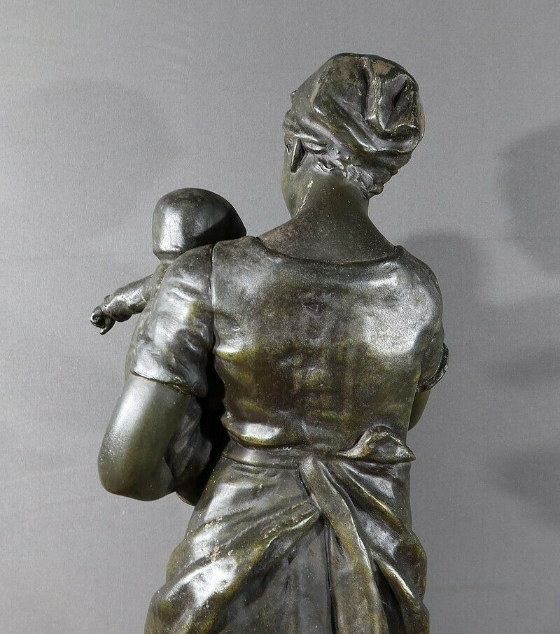 photo for sale Statue Regulates By Steiner Late 19th