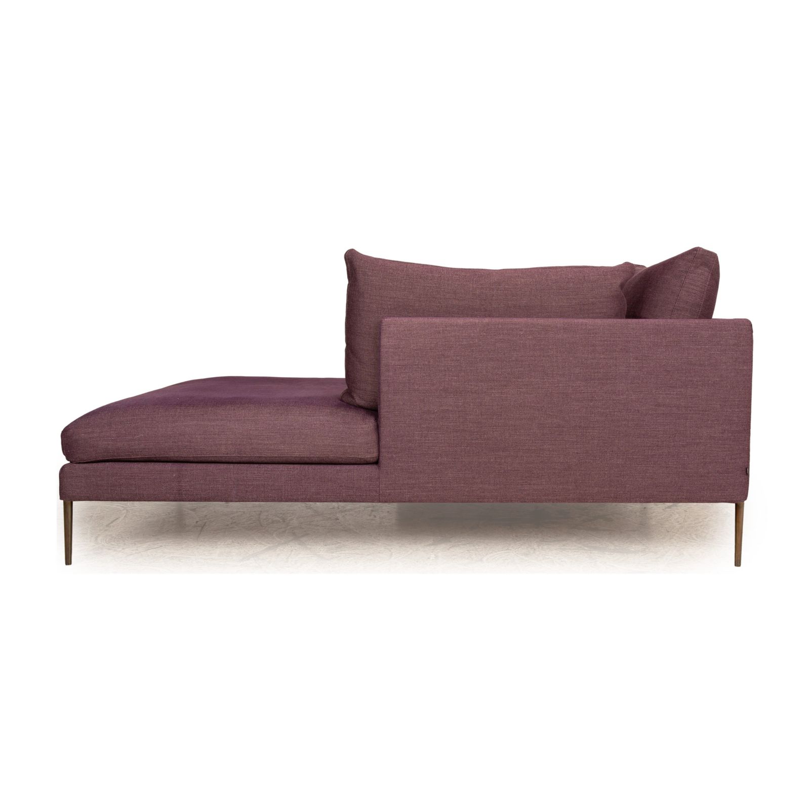 photo for sale Cor Pilotis Fabric Corner Sofa Purple Recamiere Right