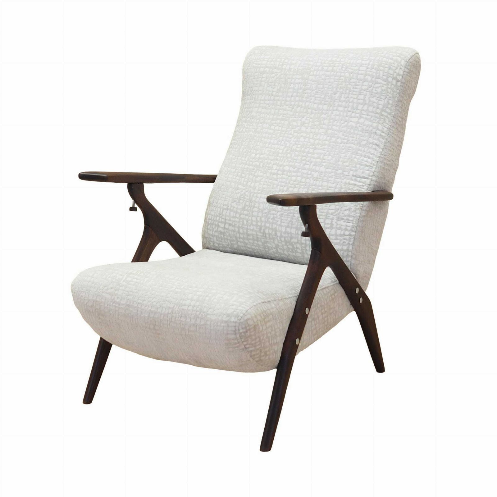 Beech Armchair, Italian Design, 1970s, Production: Italy