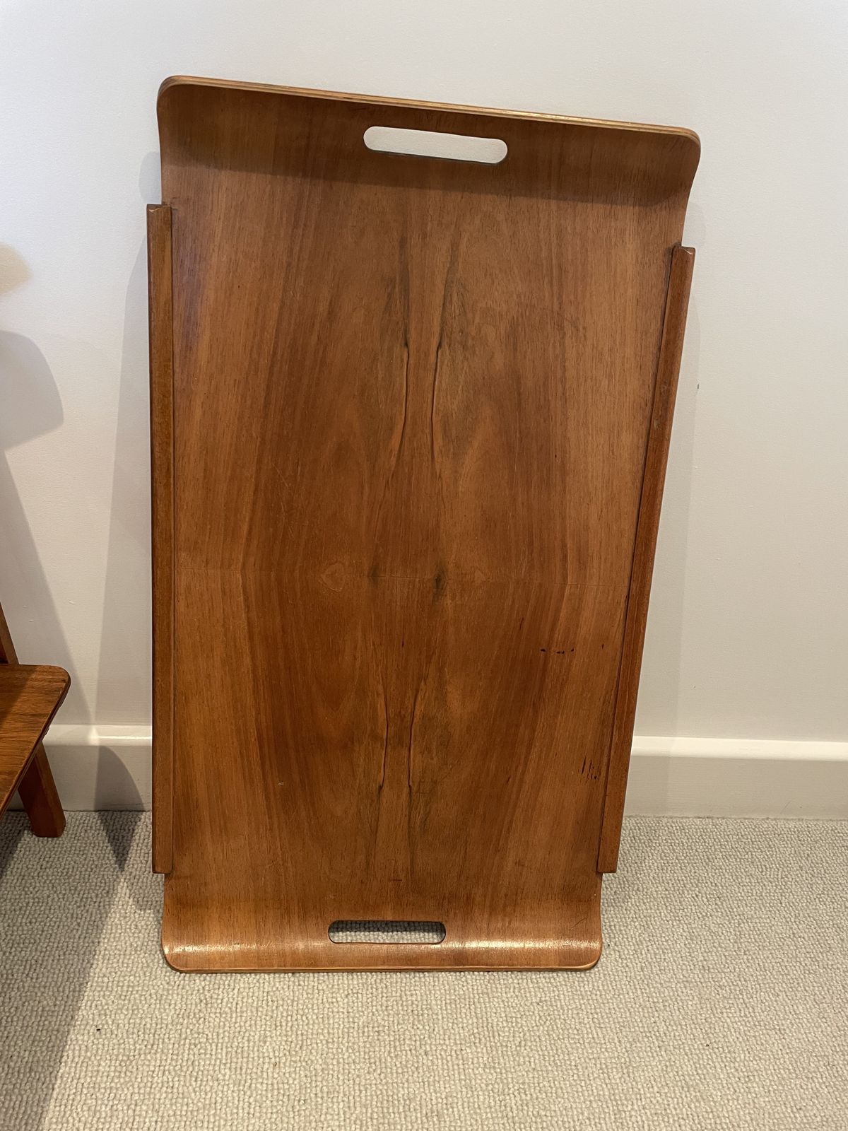 Midcentury Remploy Wooden Two Tier Drinks/Tea Trolley photo 150.0