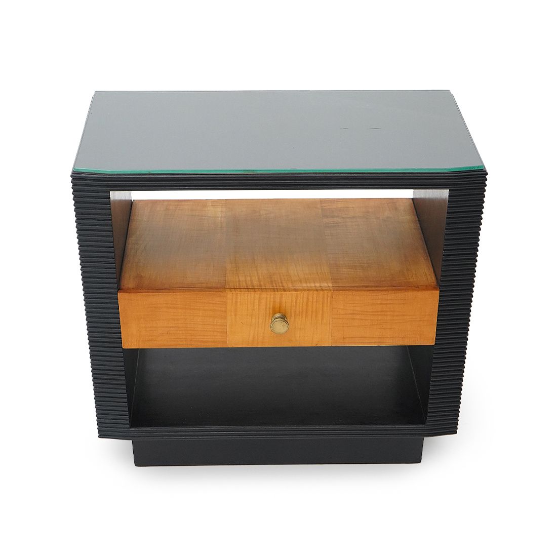 Pair Of Art Deco Bedside Tables, 1930s photo vinterior