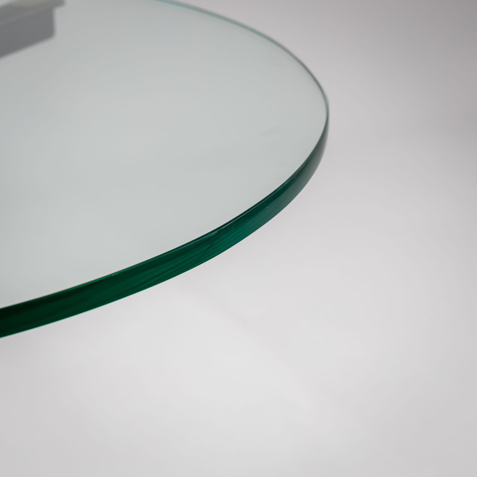 Iron And Glass Side Tables, 20th Century photo for sale