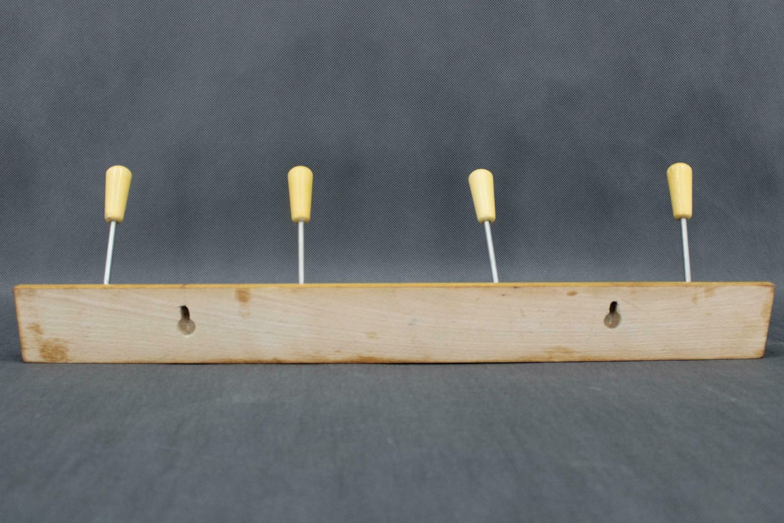 1960s Mid Century Wooden Wall Hanger, Czechoslovakia photo buy