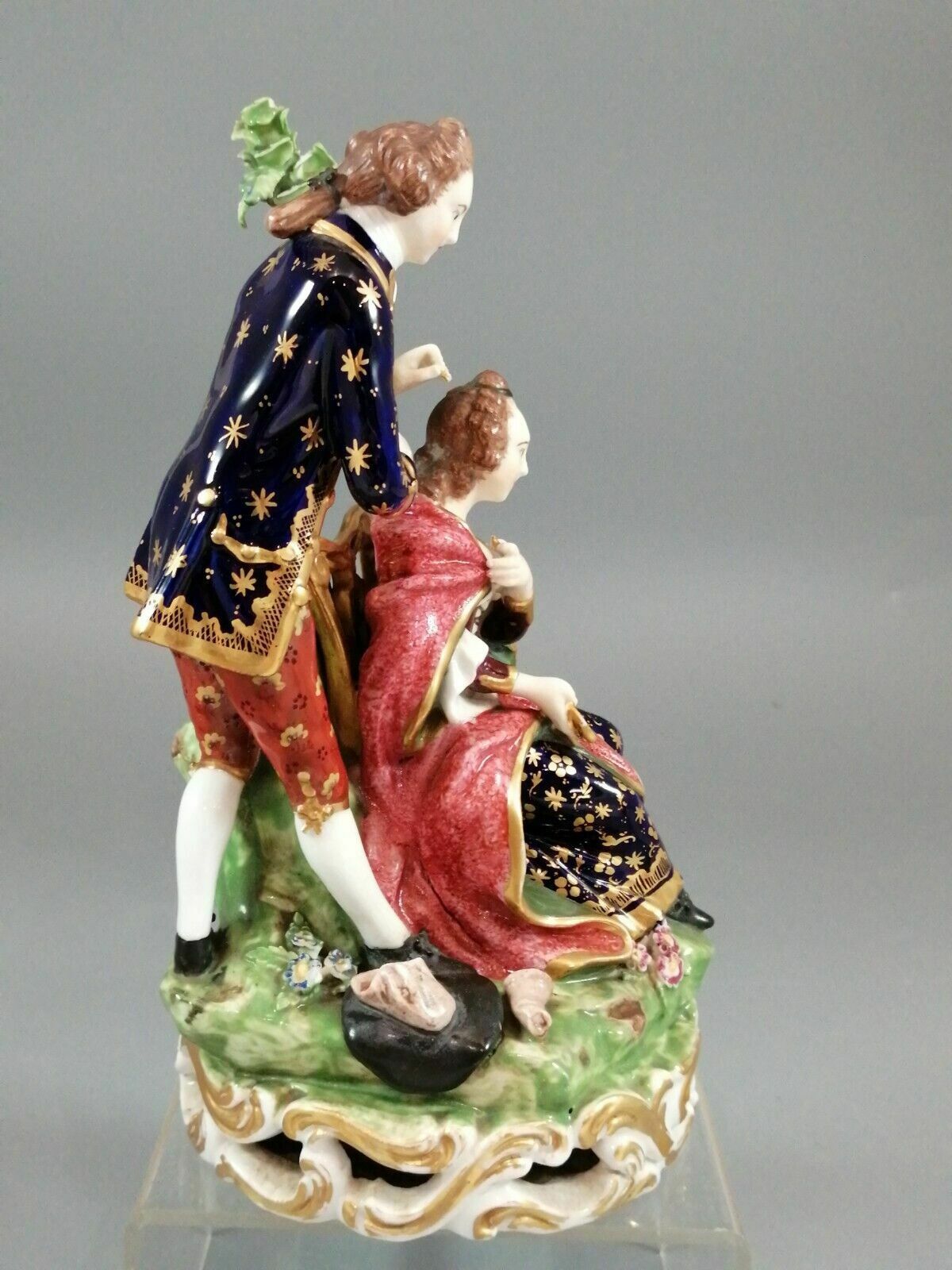 Antique Derby Figurine Court Hairdresser, Early 19th Century, Rare. photo vinterior