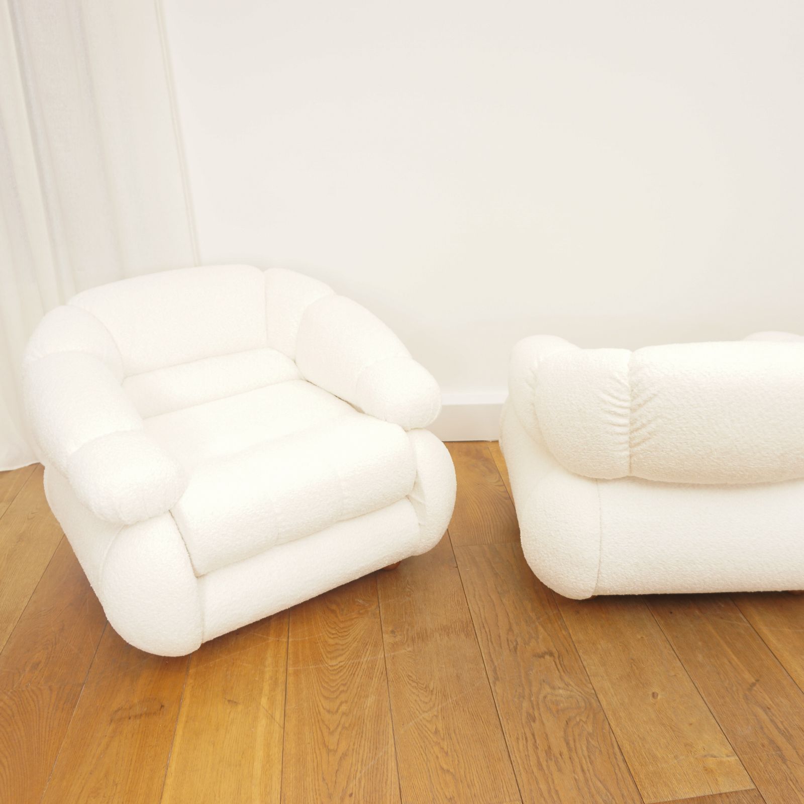 Pair Of Armchairs Adriano Piazzesi, 1970 photo vintage