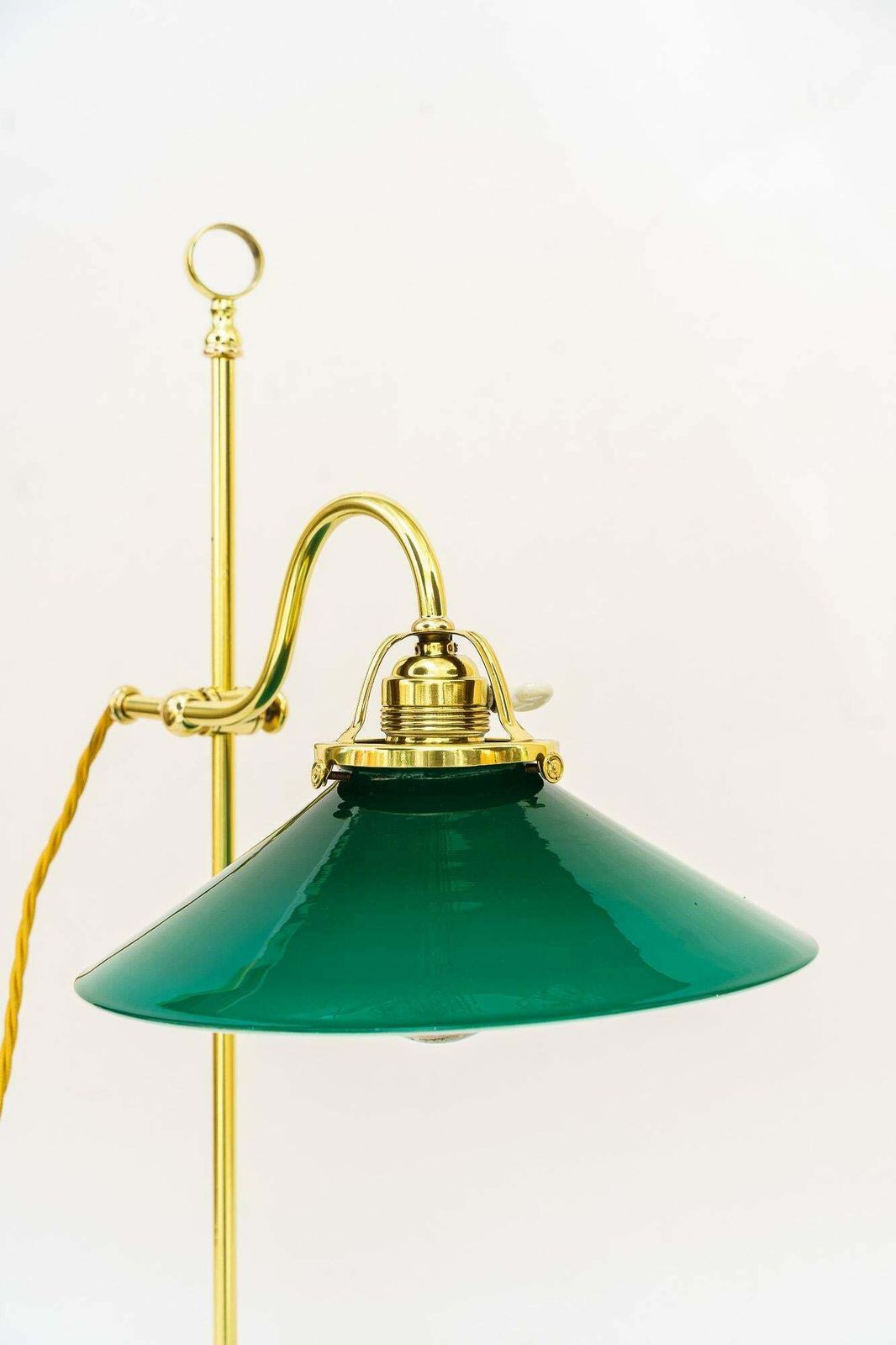 Art Deco Condor Lamp With Original Antique Glass Shade Vienna Around 1920s photo furniture