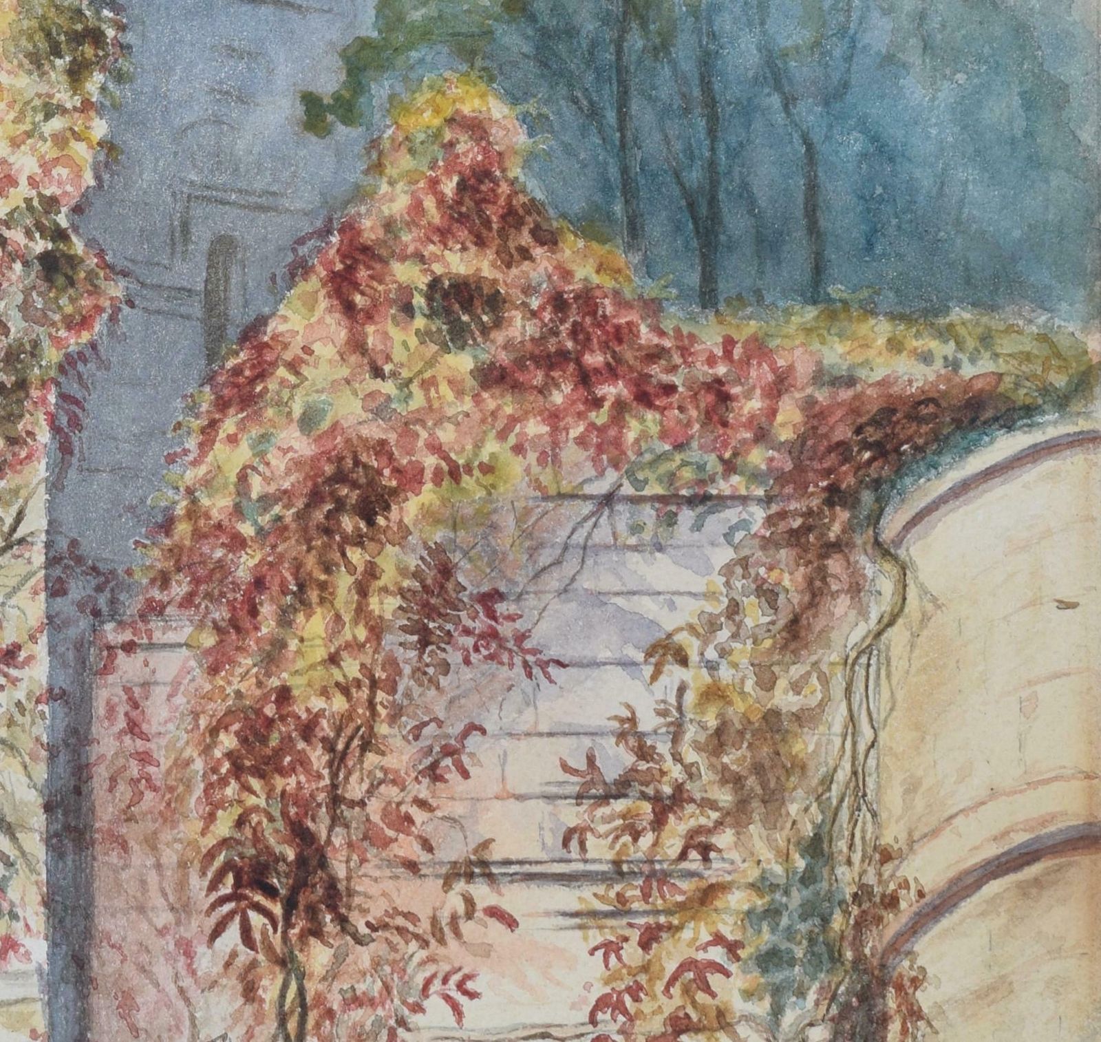 T B Miller St John's College, Oxford Watercolour By T B Miller 1908 photo for sale