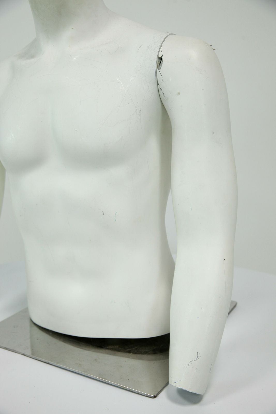Male Mannequin With Chrome Stand Removable Arms Free Uk Delivery photo buy