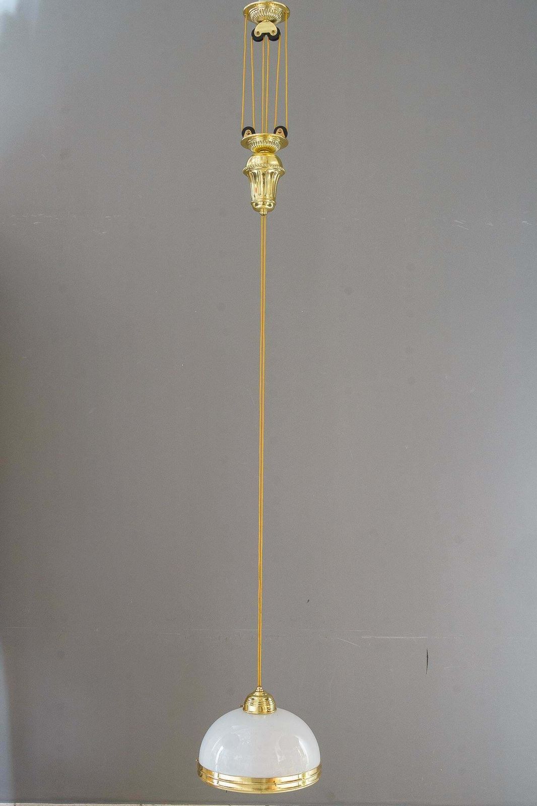 Adjustable Art Deco Pendant Vienna Around 1920s photo furniture