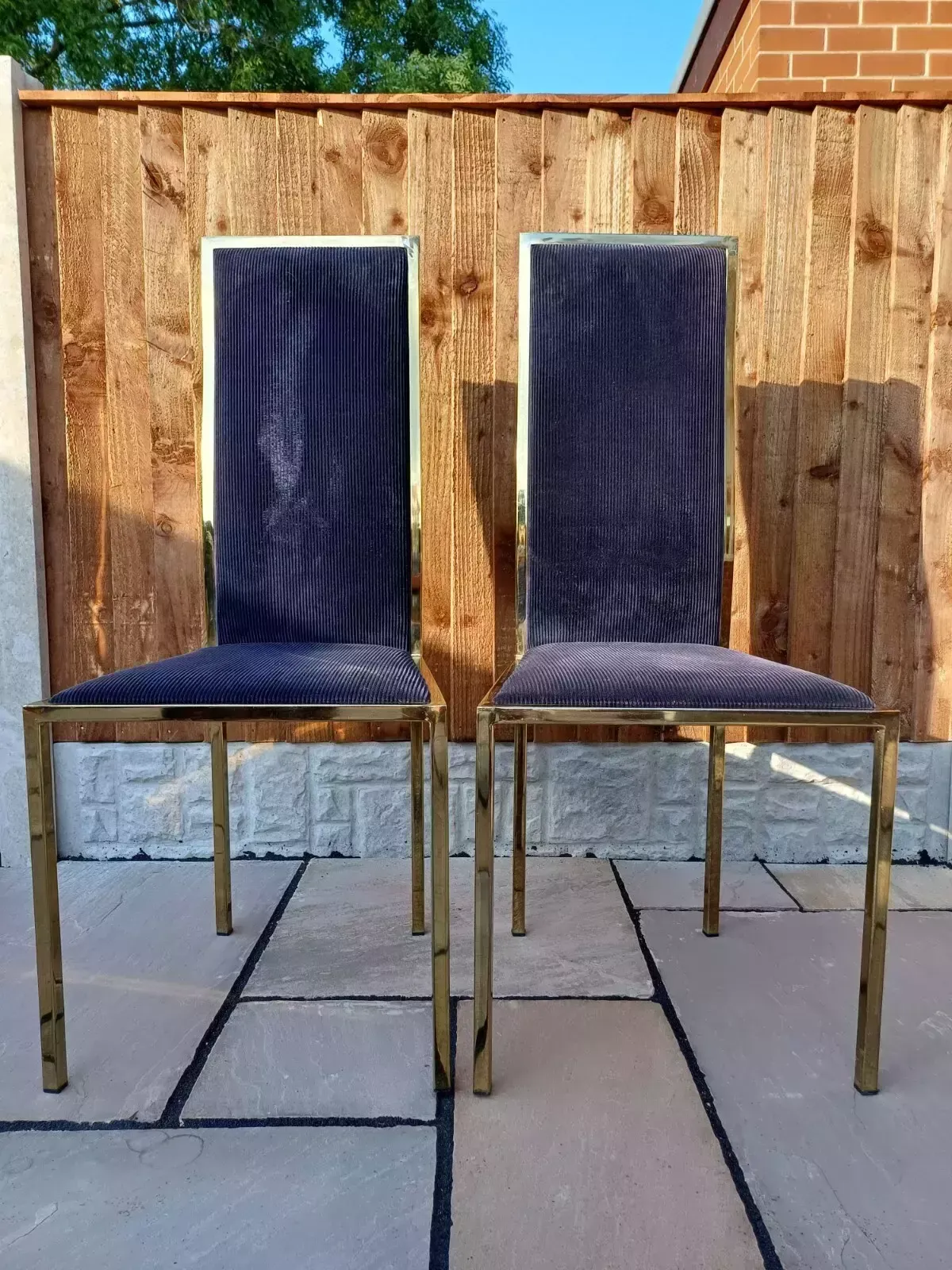 Set Of Four Italian Zevi Dining Chairs Mid Century Vintage photo 595.0