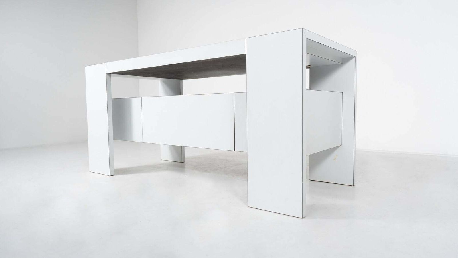3728.0 Mid Century Modern Desk By Wim Wilson For Castelijn, 1960s photo