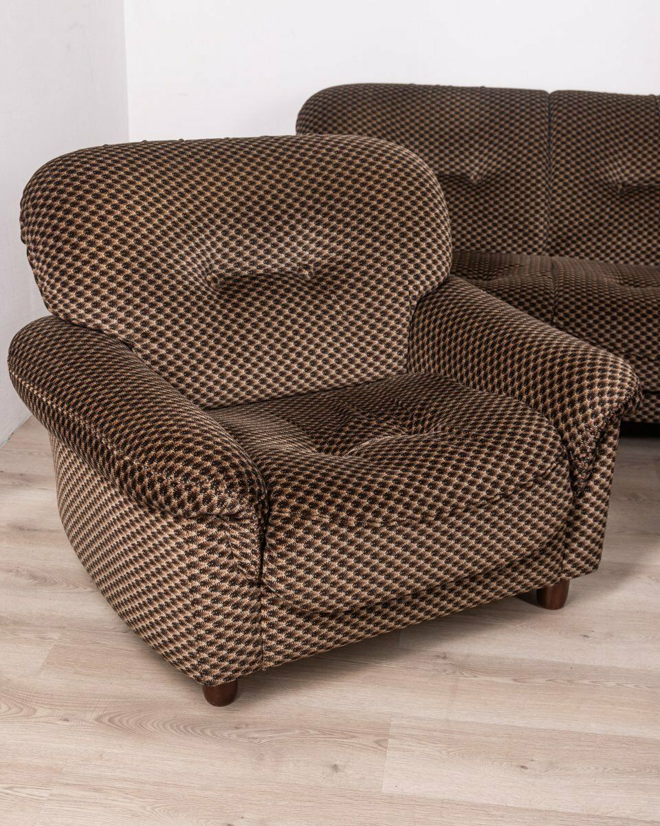 Living Room Set, Italy, 1970s, Set Of 3 photo Furniture