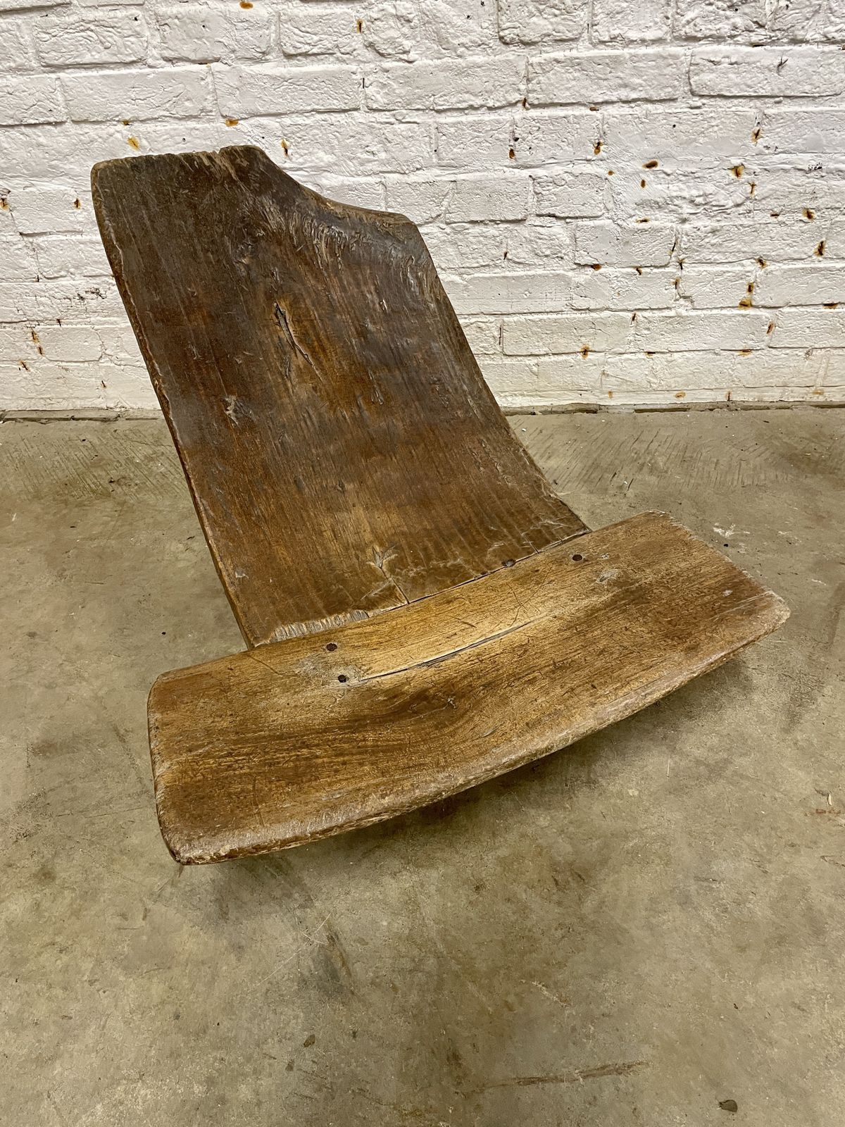 African Wooden Birthing Chair photo furniture