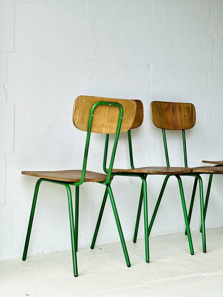 434.0 Eetkamerstoelen, Jaren 1970, Set Van 4 photo