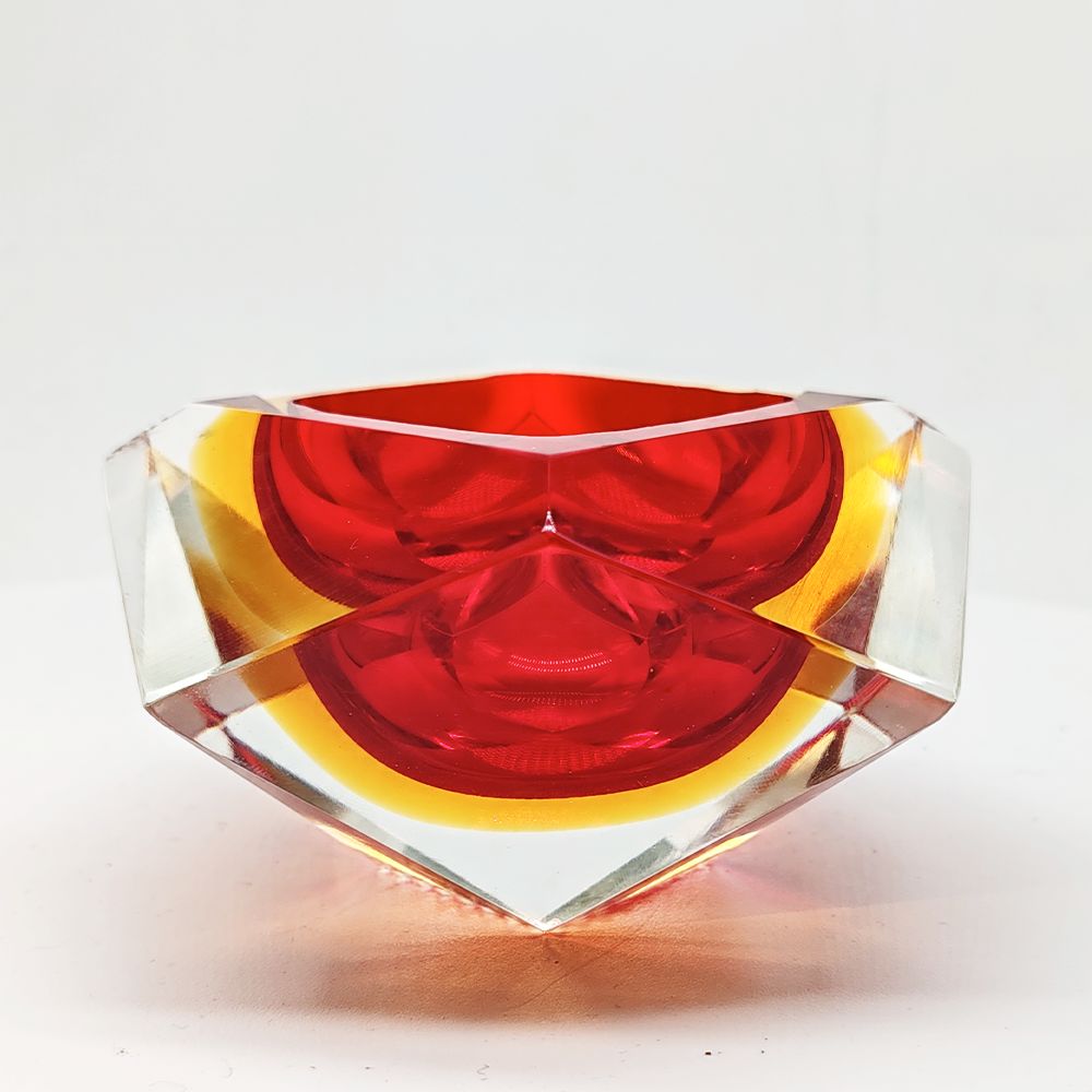 1960s Ashtray Or Catch All In Murano Glass By Flavio Poli For Seguso. Made In Italy. photo furniture