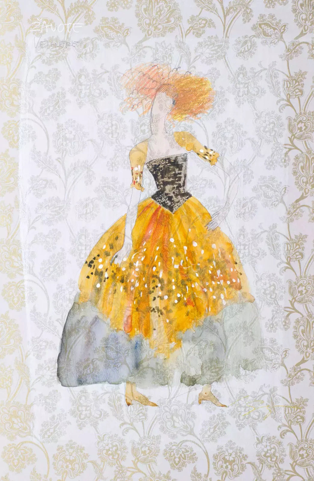 1415.0 Collection Of Theatrical Costumes Theater Before And After The Premiere (13 Pcs.) photo
