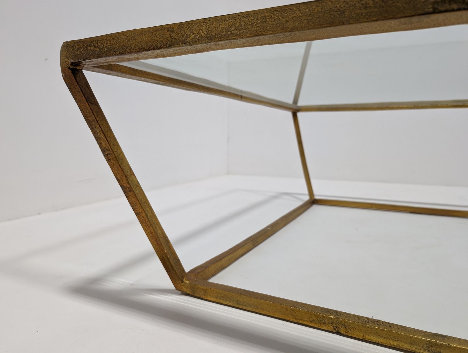 Gold Cocktail Table photo for sale