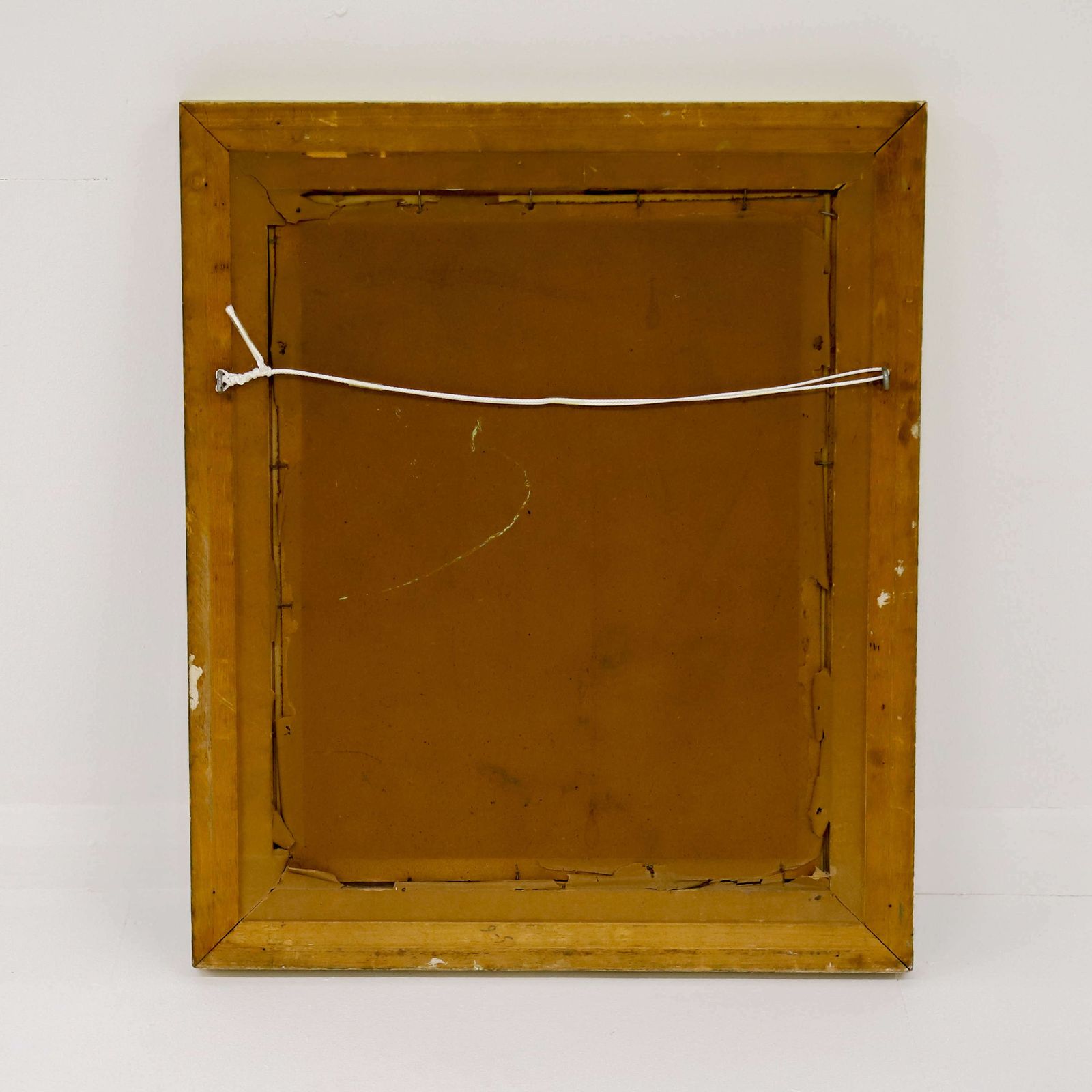 photo for sale Pastel Portrait Of Young Boy Wood Frame Behind Glass Circa 1970s