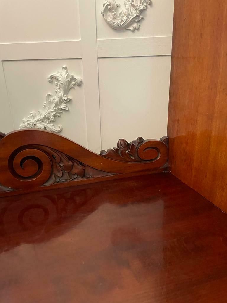 Large Unusual Antique 19th Century Quality Mahogany Wardrobe photo vintage
