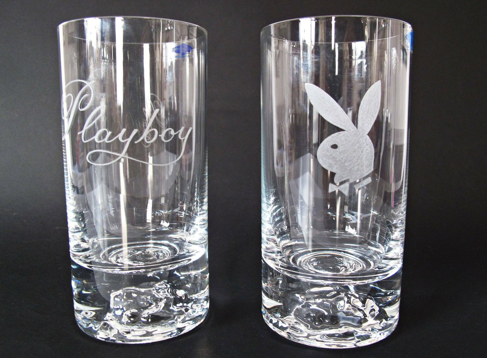Nuutajarvi Himalaja Glasses By Björn Weckström With Playboy Logo   Playboy Glasses photo for sale