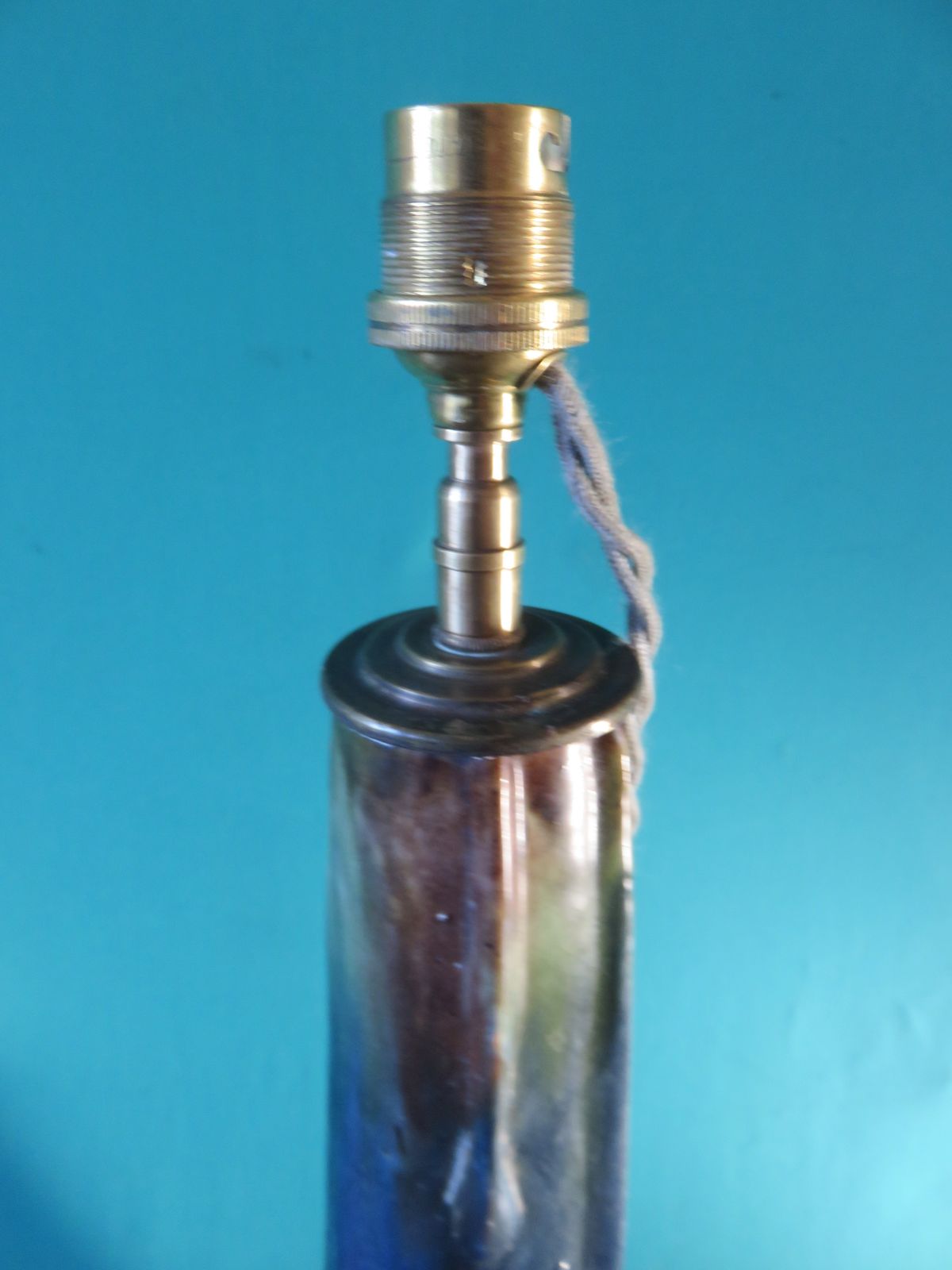 High Table Lamp In Art Nouveau Sandstone, With 3 Handles. France 1920 photo 300.0