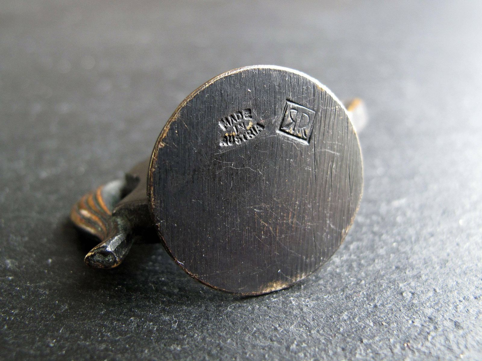 Richard Rohac Small Horse   Blackened Brass Small Horse By Richard Rohac Of Austria photo vintage